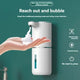 Automatic Touchless Foaming Soap Dispenser – 380ml USB Rechargeable, 4-Level Adjustable Foam for Kitchen & Bathroom