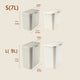 Kitchen Wall-mounted Trash Can - Household Kitchen Waste Storage Bin with Toilet Paper Holder