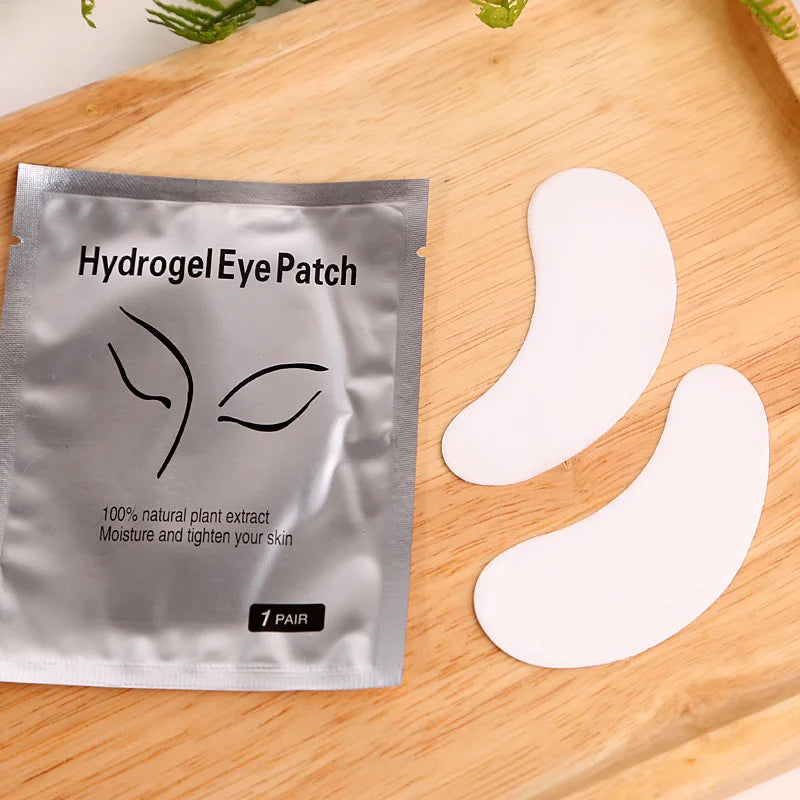 Eyelash Under Eye Patches - Hydrogel Eye Pads for Isolation & Removal (50 Pairs)