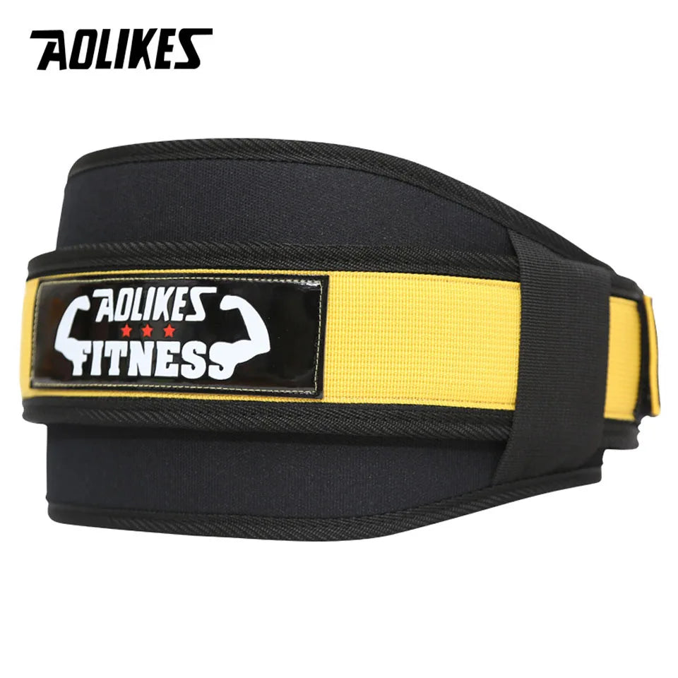 Weightlifting Squat Training Belt – Lumbar Support for Powerlifting & Fitness, Back Waist Protector for Men & Women