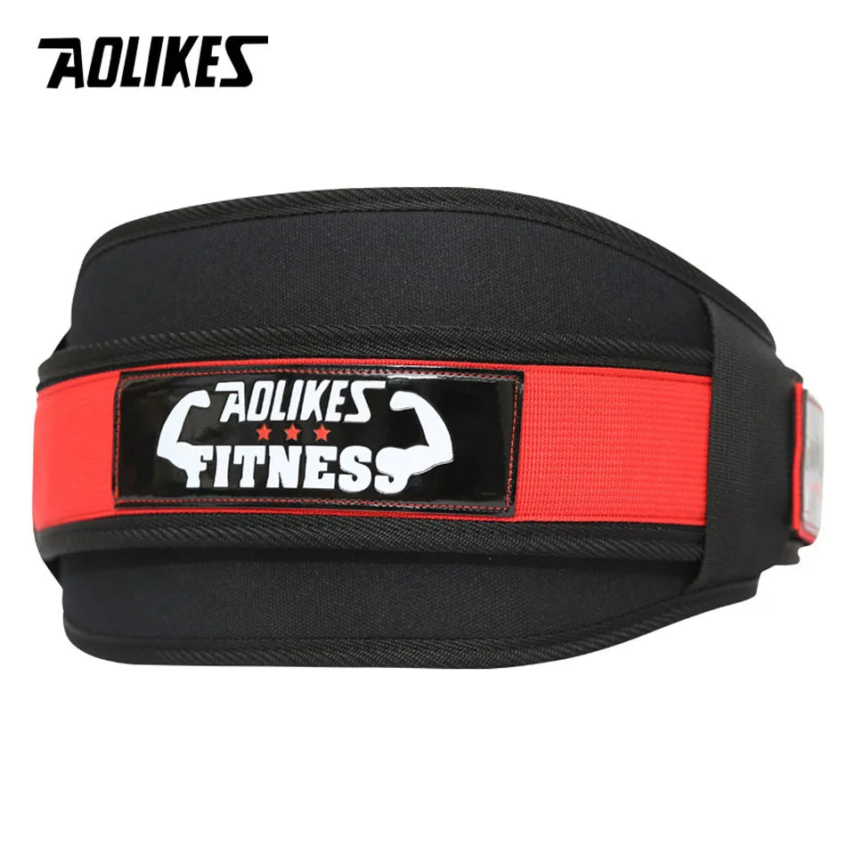 Weightlifting Squat Training Belt – Lumbar Support for Powerlifting & Fitness, Back Waist Protector for Men & Women